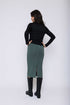 Erin-Luxe Fleece Midi Skirt
